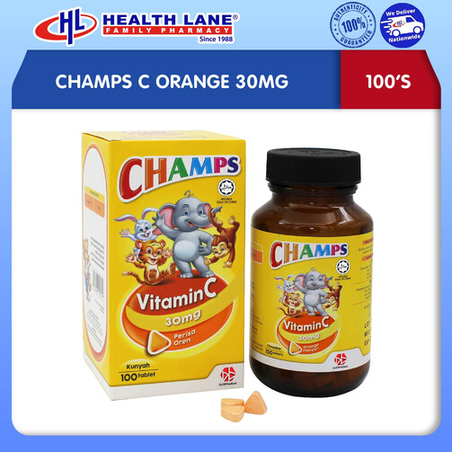 CHAMPS C OREN 30MG 100'S